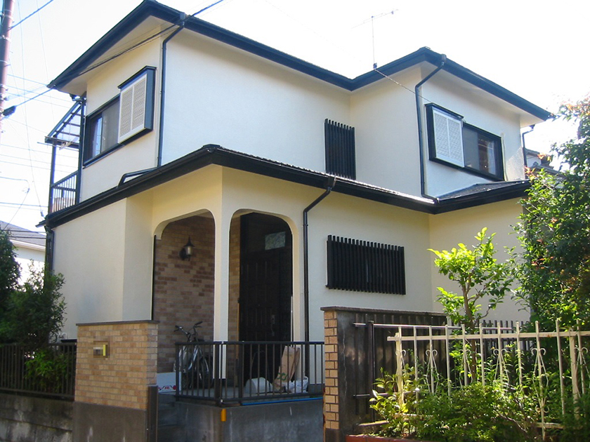 戸建塗装施工例