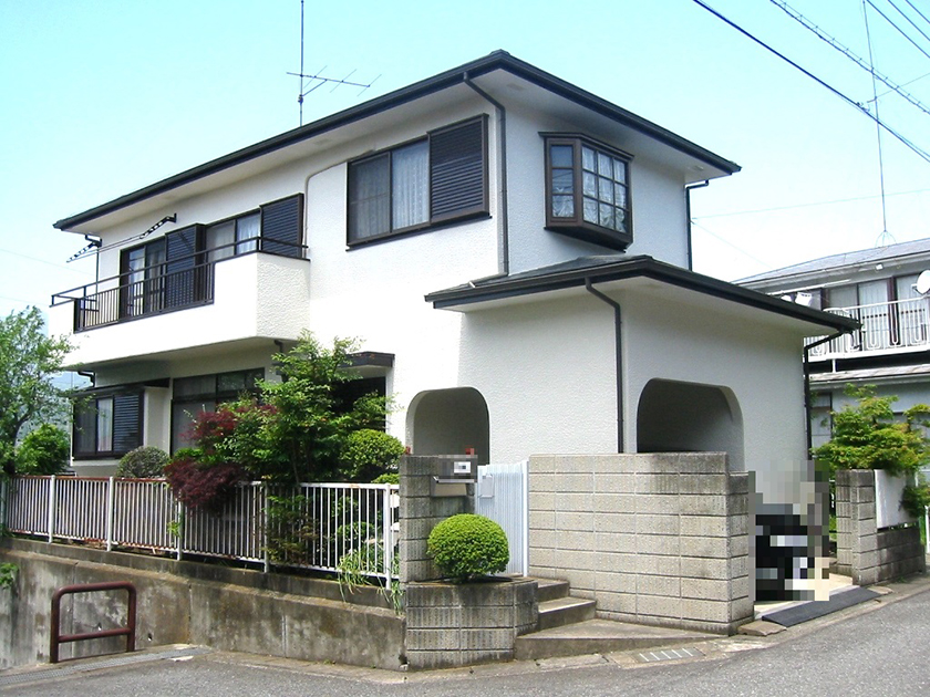 戸建塗装施工例