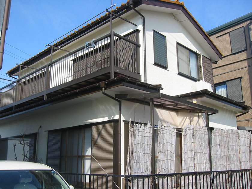 戸建塗装施工例