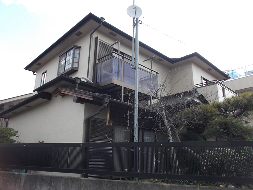戸建塗装施工例