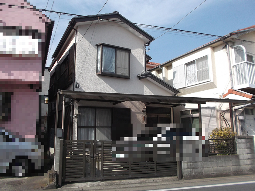 戸建塗装施工例