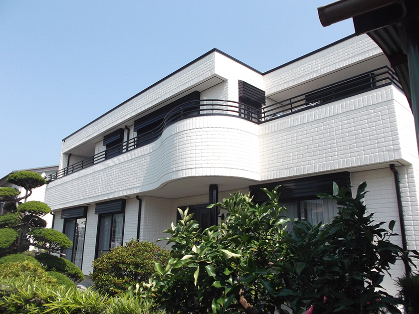 戸建塗装施工例