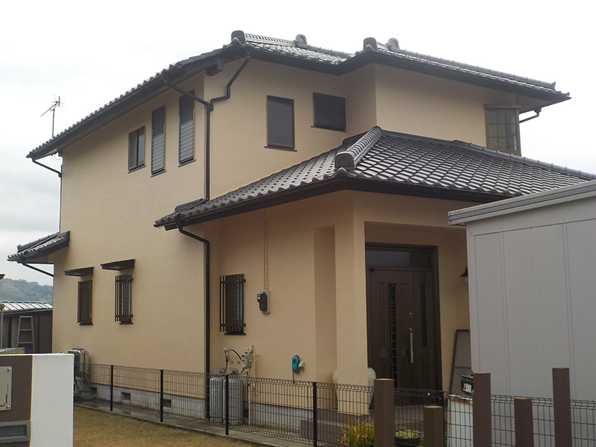 戸建塗装施工例