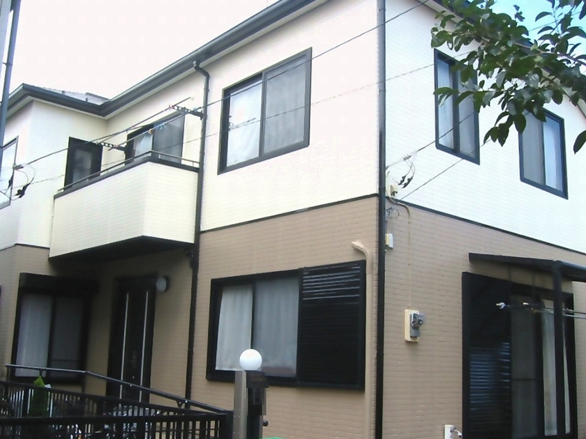 戸建塗装（サイディング）施工例