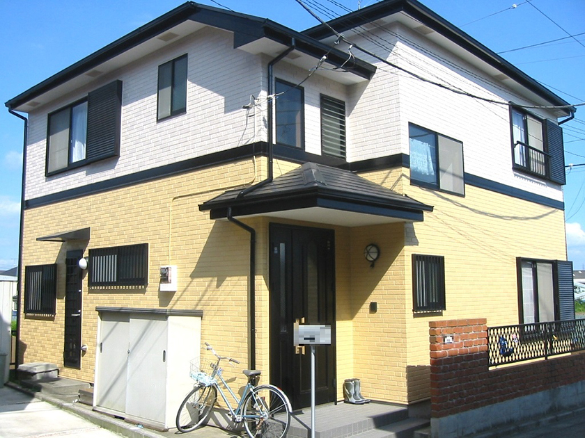 戸建塗装（サイディング）施工例
