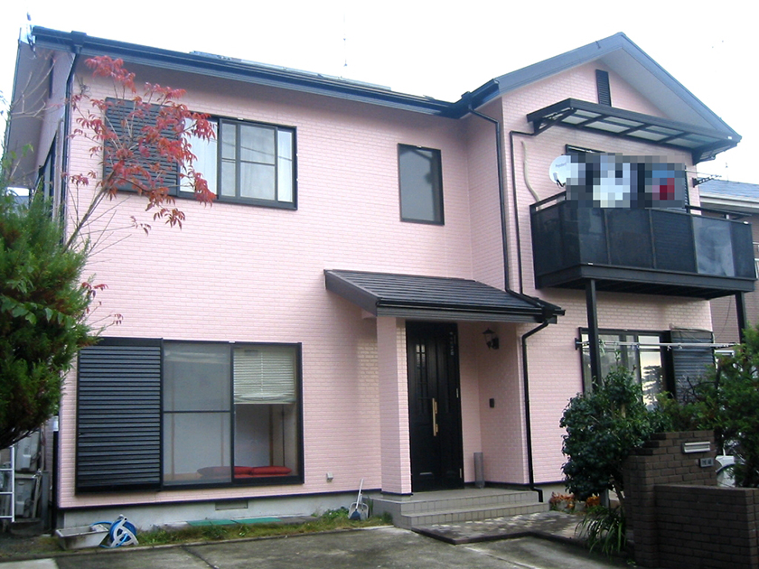 戸建塗装（サイディング）施工例