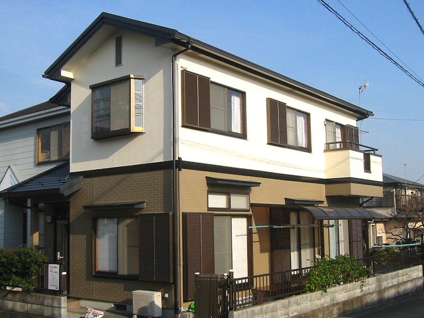 戸建塗装（サイディング）施工例