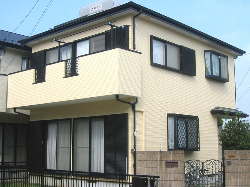 戸建塗装（サイディング）施工例