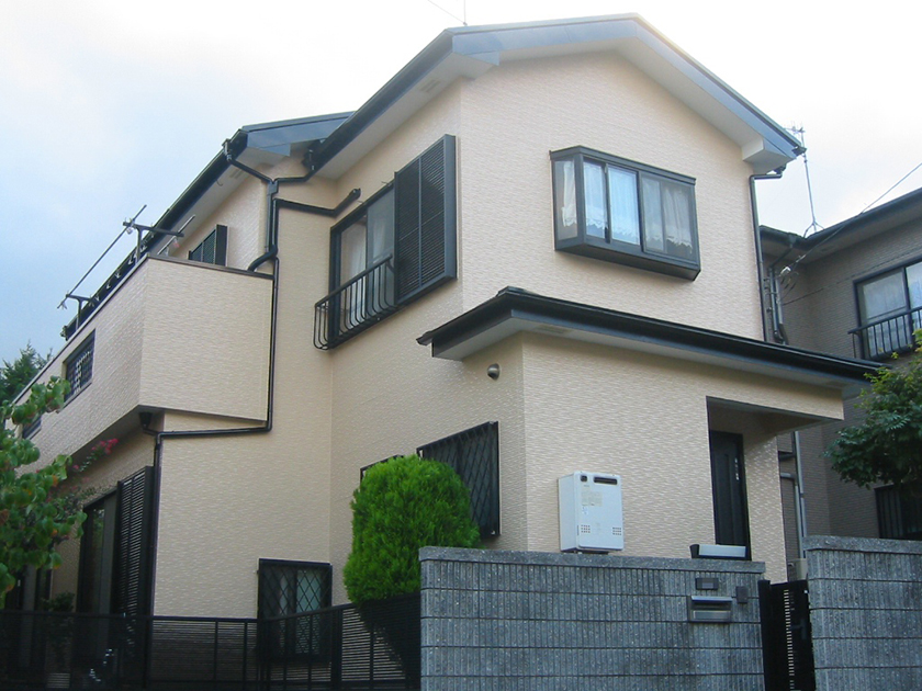 戸建塗装（サイディング）施工例
