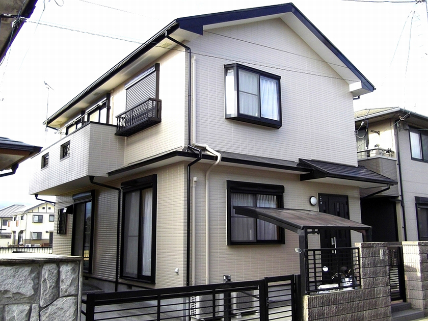 戸建塗装（サイディング）施工例