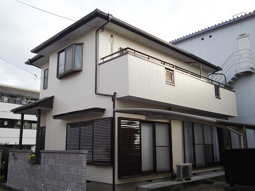 戸建塗装（サイディング）施工例