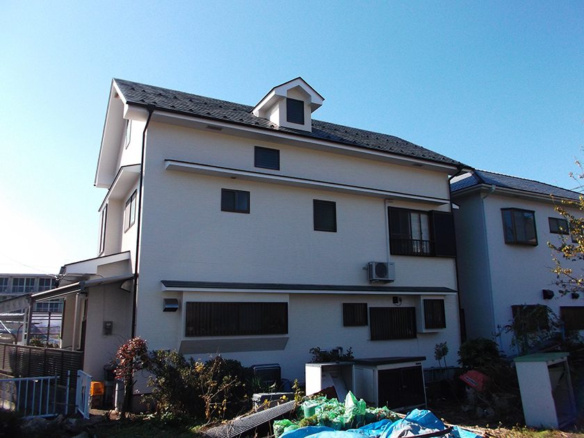戸建塗装（サイディング）施工例