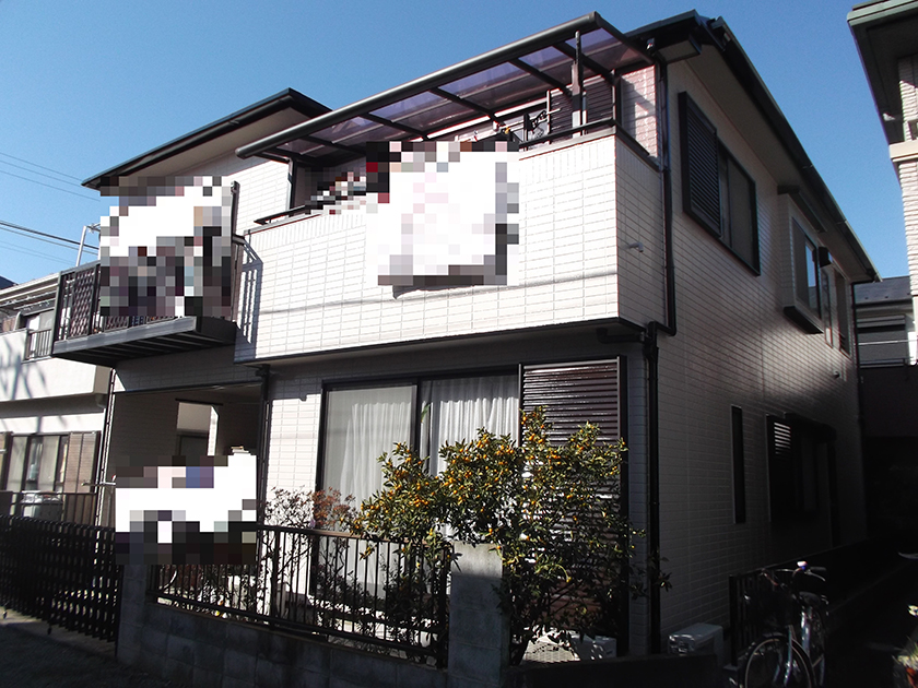 戸建塗装（サイディング）施工例