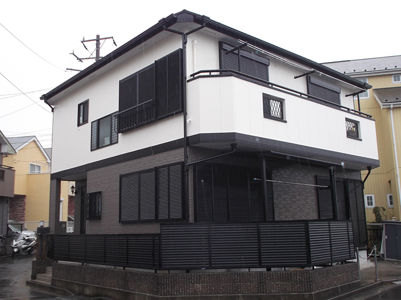 戸建塗装（サイディング）施工例