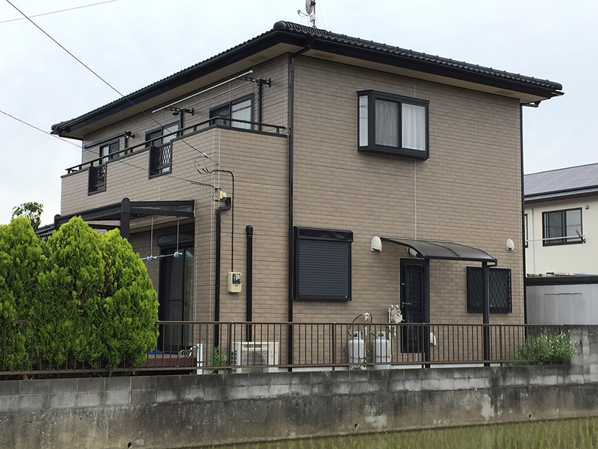 戸建塗装（サイディング）施工例