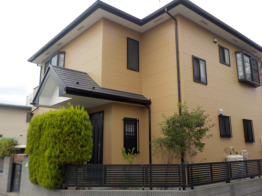 戸建塗装（サイディング）施工例