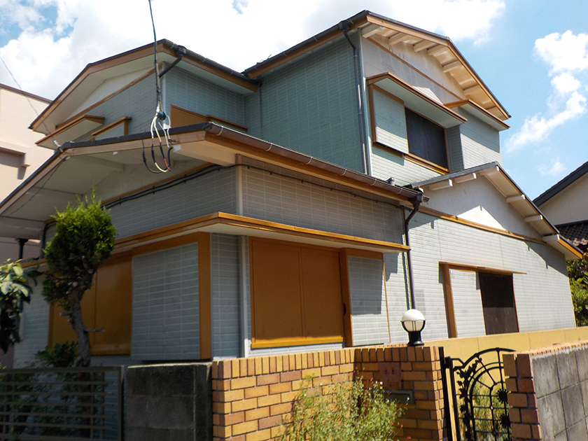 戸建塗装（サイディング）施工例