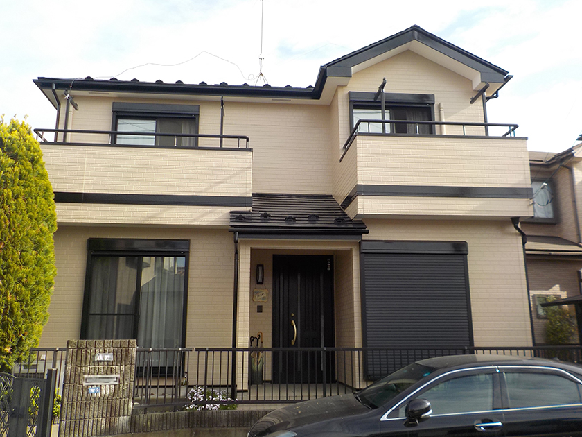 戸建塗装（サイディング）施工例