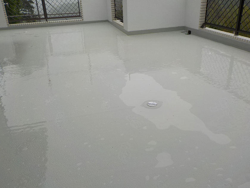 防水塗装施工例